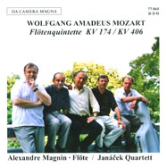 W. A. Mozart: Flötenquintette KV 174 / KV 406 / KV 285