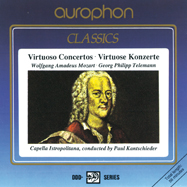Virtuoso Concertos Wolfgang Amadeus Mozart Georg Philipp Telemann